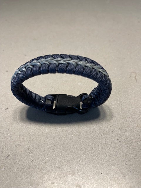 Thin grey line discount bracelet